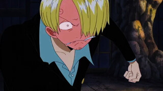 Sanji's handsome face was smashed to pieces at this moment.