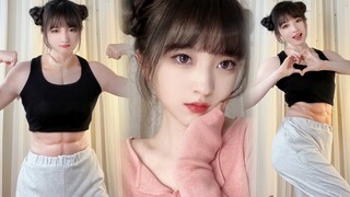 ⚡️太上头了⚡️腹 肌 猛 女 版-叮叮当当舞