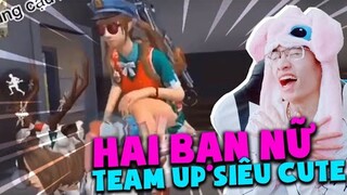 HAI BẠN NỮ TEAM UP SIÊU DỄ THƯƠNG NHƯNG THỰC CHẤT CHỈ LÀ CÚ LỪA || HÙNG AKIRA XEM TIK TOK FREE FIRE