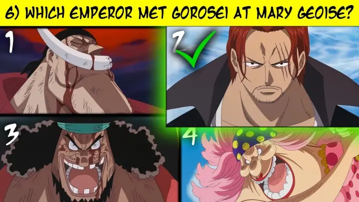 10 Hardest Questions From One Piece 2018 (What is Your Power Level?)