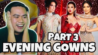 ATEBANG LIVE REACTION | MISS GRAND INTERNATIONAL 2021 PRELIMINARY EVENING GOWN COMPETITION PART 3