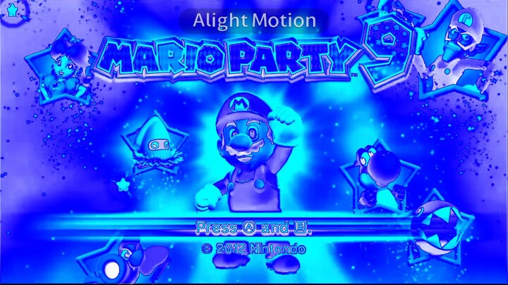 Mario Party 9 Title Screen in Chorded