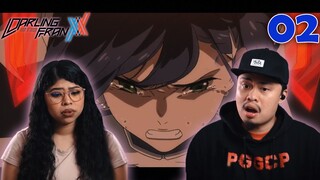 ICHIGO IS EXPERIENCING HEARTBREAK? DARLING IN THE FRANXX EPISODE 2 REACTION