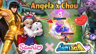 SAINT SEIYA X SANRIO🔥Angela x Chou❤️