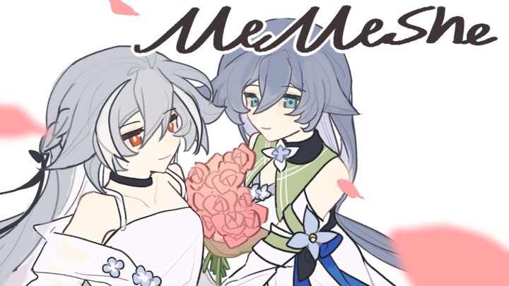 [Honkai Impact 3/Fu Hua & Shi Zhi Zhi Zhi Zhi Sheng He Hand Script] Me Me She