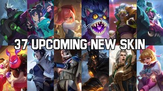 37 UPCOMING NEW SKIN MOBILE LEGENDS (Helcurt & Wanwan New Skin) - Mobile Legends Bang Bang