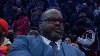 Shaq not impressed watching the worst Dunk Contest in NBA history 💀