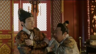 Funny father and son