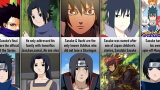 50 Interesting Sasuke Uchiha Facts you may not know I Naruto Facts I Anime Senpai Comparisons