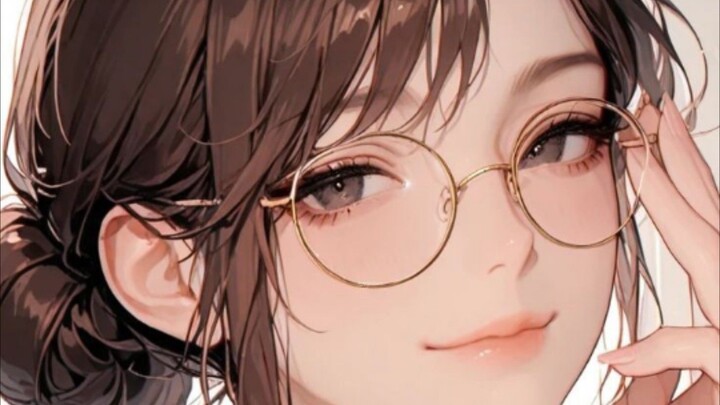 Cewek berdamage kalo pake kacamata 😖