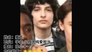 怪奇物语人物危险程度
