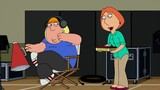 Chris was caught by Lois while filming a daily action movie in school. Family Guy S21E20 plot [Winte