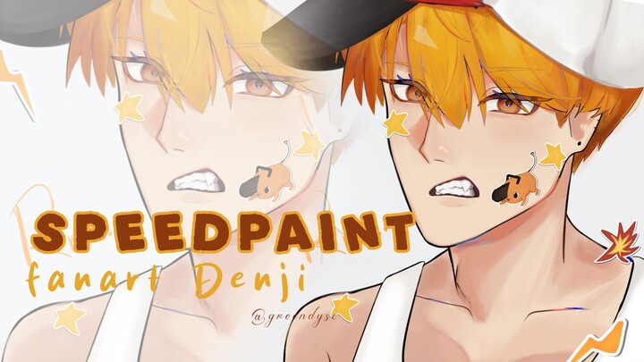 Temani aku gambar Denji dari Chainsaw Man!! [Speedpaint]