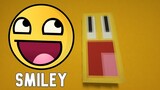 How to make a SMILEY FACE in Minecraft!