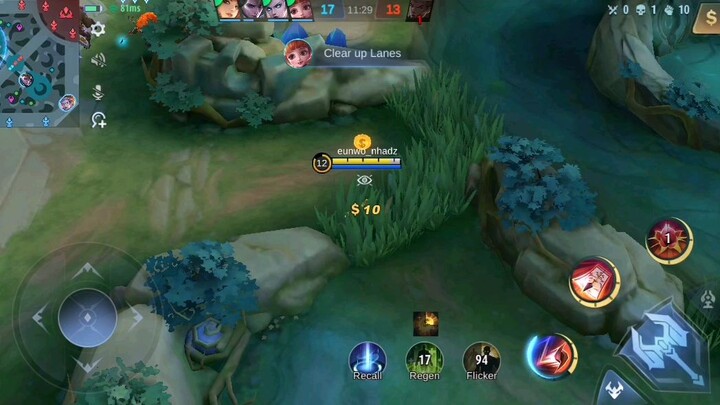 Hanabi VS Popol#mobilelegends #mlbbhighlights #You can't beat me.