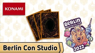 Yu-Gi-Oh! mit Peat– Konami – Berlin Con Studio 2022