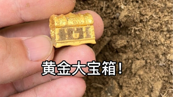 童话里的黄金宝箱竟真实存在