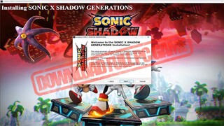 SONIC X SHADOW GENERATIONS Descarga la versión completa del juego