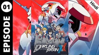 Darling in the franxx season 1 Episode 1in Hindi Dubbed Explain Darling in the franxx Anime #anime
