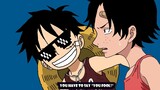 One Piece: Makino teaches Ace politeness | 牧野がエースに礼儀を教える | Fan remake
