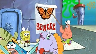 Kupu-kupu di laut, Pantai Bikini Bottom hancur.