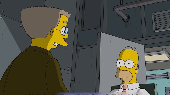 The Simpsons: Pence dons the Iron Man suit just to befriend Rohmer!
