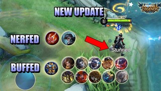 NEW UPDATE - GRANGER AND ENDLESS BATTLE NERF, CHEAPER AND BETTER ITEMS FOR TANKS - MLBB