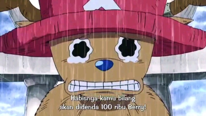 kasian si chopper,sampe nangis