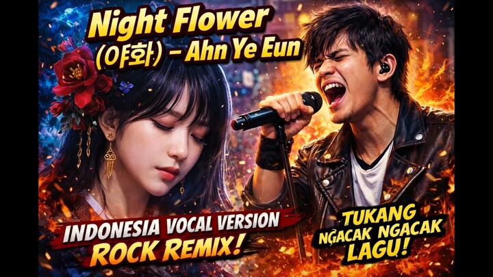 Night Flower (야화) – Ahn Ye Eun (Indonesia Vocal Version Rock Remix | Tukang Ngacak Ngacak Lagu)