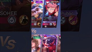 Nabrak Top 1 Global Yin ampe 2 kali woi! Dibantai #mobilelegends