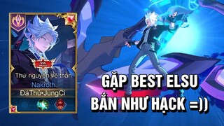 JungCi - Trận Đấu Mà Tôi Phải Múa Nak 200% Công Lực Để Đối Đầu Best Elsu Bắn Như Hạck Còn Gáy Bẩn =)