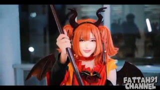 Cosplay girl kawaii nya damage #JPOPENT #bestofbest