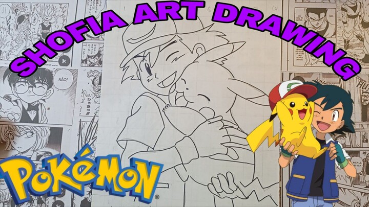 drawing anime pokemon part.1