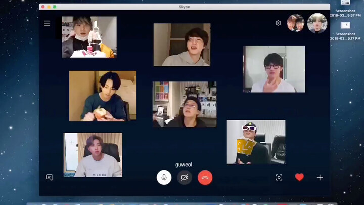 【BTS】这就是我上的网课 一片混乱