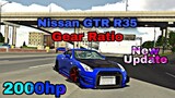 Nissan Gtr R35 | Gear Ratio | New Update | 2000hp | Car Parking Multiplayer