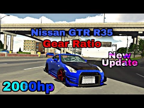Nissan Gtr R35 | Gear Ratio | New Update | 2000hp | Car Parking Multiplayer