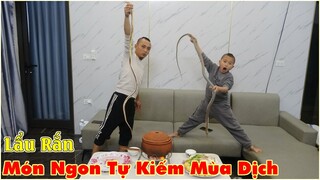 Thử Thách Tìm Kiếm Thức Ăn Tránh Dịch Covid - Săn Rắn Khủng Ở Nhà Hoang Và Kết Quả Bất Ngờ