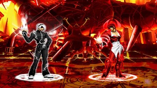 KOF MUGEN: Clone Ash VS Clone Iori Blood!!!