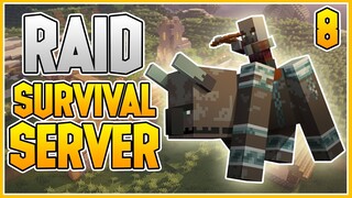 [ Pinoy Survival Server ] Raid sa Survival Server - Tagalog minecraft Minecraft Lets play SMP ep. 8