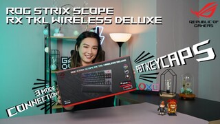 ROG Strix Scope RX TKL Wireless Deluxe keyboard!