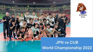 World Championship2022-Japan vs Cuba