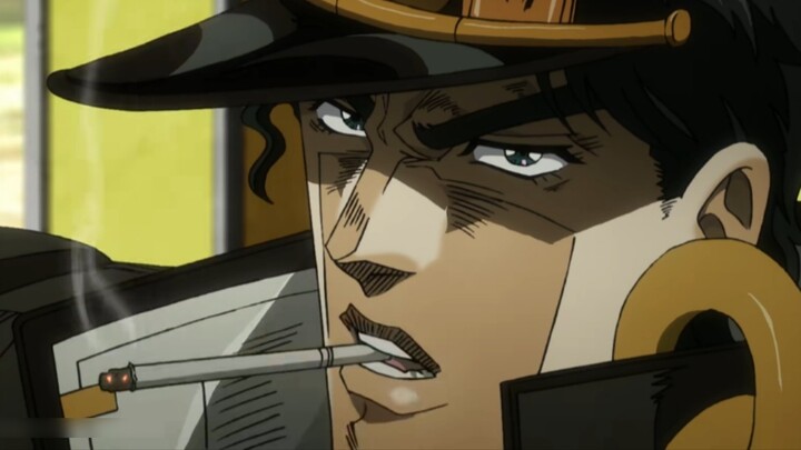 “Tôi sẽ cho bạn thấy những thay đổi về ngoại hình của Jotaro Kujo sau một phút nữa.”