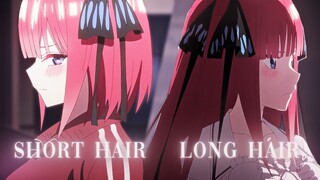 pilih nino short hair atau long hair? | nino nakano edit - favorito [AMV]