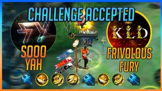 @Frivolous Fury WATCH THIS KHARLUCARD COMBO CHALLENGE IN-GAME ACCEPTED🔥 + MONTAGE • Chou Montage