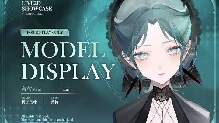 [Live2D Model Showcase] BJD Fragile Witch with 1.8m Legs ♠️