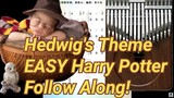 Hedwig's Theme | Harry Potter | Follow Along | Easy Number Score for Seeds 34 Key Kalimba