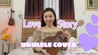 LOVE STORY | Taylor Swift | UKULELE COVER