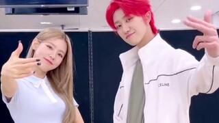 Seventeen's Mina and Minghao team up for a HOT challenge with their new song—handsome guys and beaut