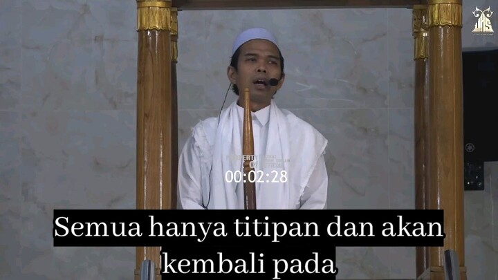 Semua hanya titipan dan akan kembali pada pemiliknya(Allah SWT)