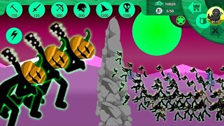 🎃 HALLOWEEN ZOMBIE SKIN VS CAMPAIGN | STICK WAR LEGACY